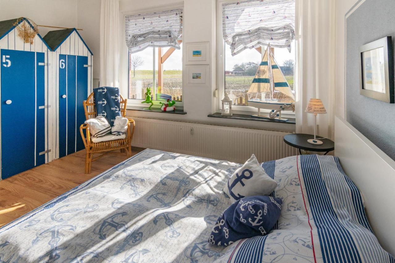Friesenbiene Apartamento Dornumersiel Exterior foto